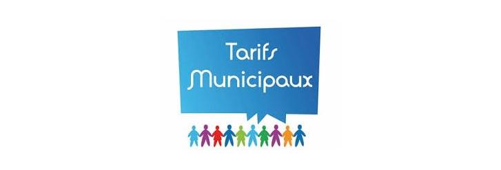 Tarifs Municipaux 2024
