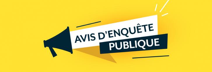 Avis enquête publique